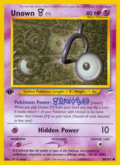 Unown [V] 
