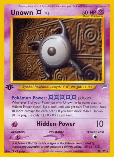 Unown [X] 