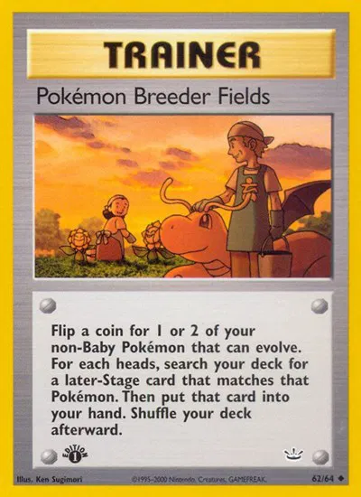 Pokemon Breeder Fields 