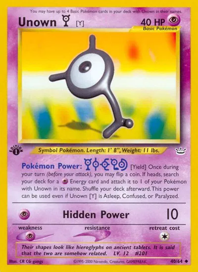 Unown [Y] 
