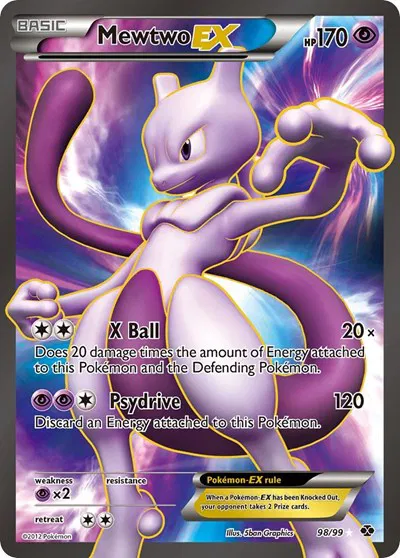 Mewtwo EX (98 Full Art) 