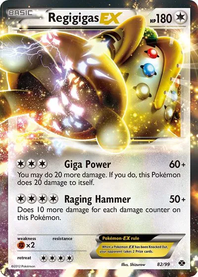 Regigigas EX 