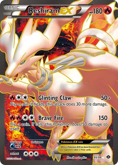 Reshiram EX (95 Full Art) 