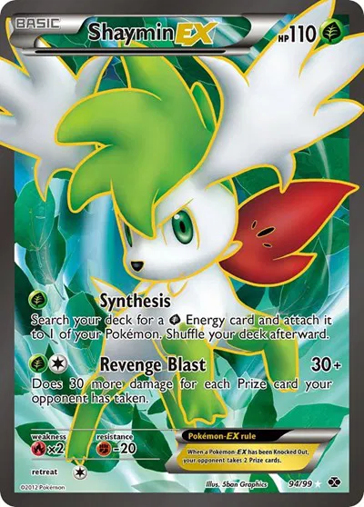 Shaymin EX (94 Full Art) 