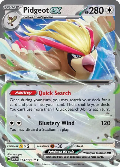 Pidgeot ex 