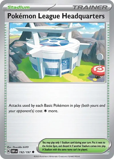 Pokemon League Headquarters 