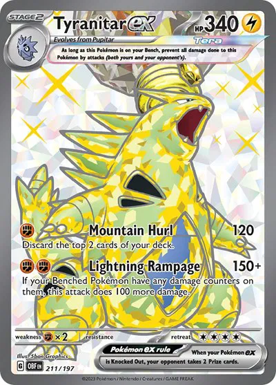 Tyranitar ex  