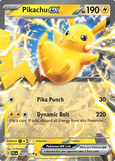 Pikachu ex 