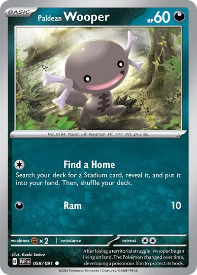 Paldean Wooper  