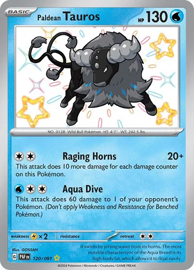 Paldean Tauros  
