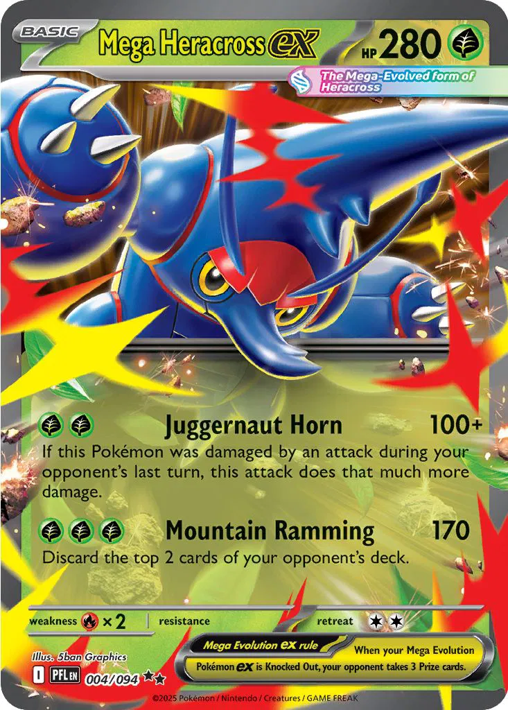 Mega Heracross ex 