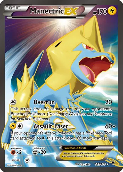 Manectric EX (113 Full Art) 
