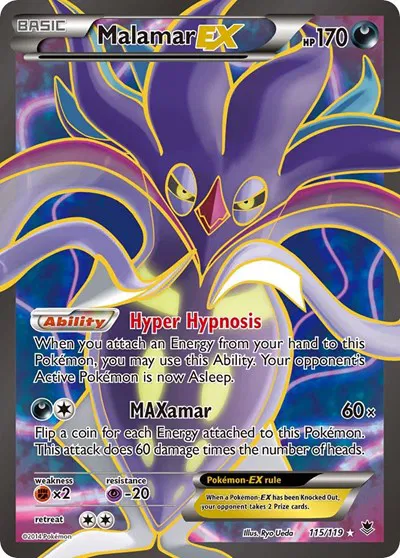 Malamar EX (115 Full Art) 
