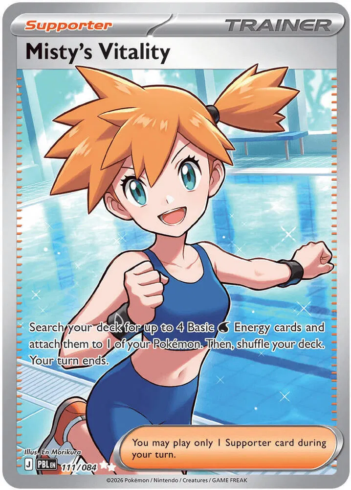 Misty's Vitality - 111/084  Pitch Black #111/084 card