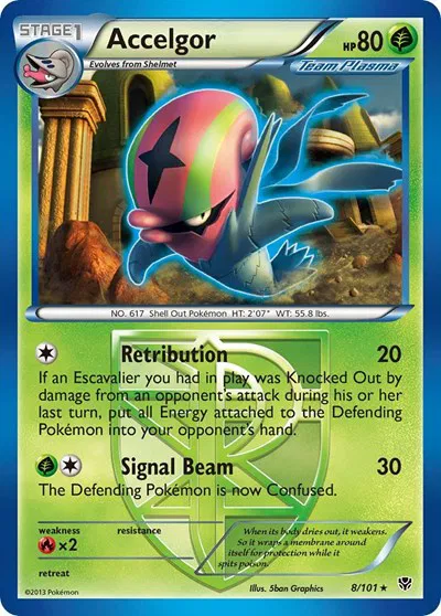 Accelgor (Team Plasma) 