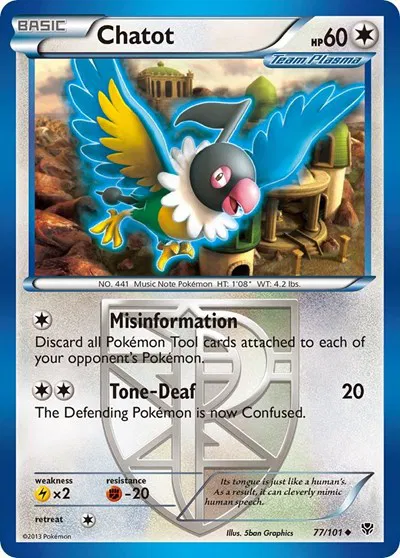 Chatot (Team Plasma) 