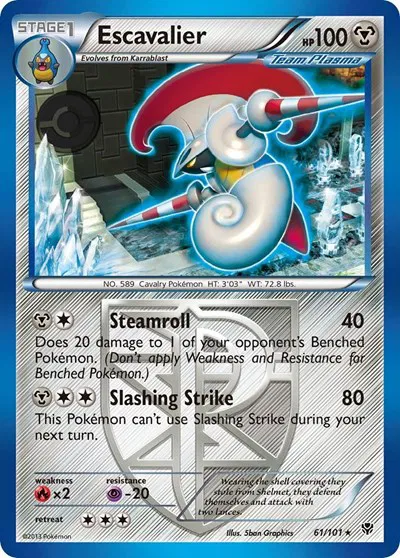 Escavalier (Team Plasma) 