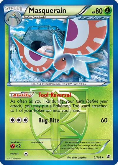 Masquerain (Team Plasma) 