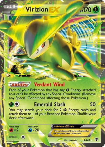 Virizion EX 