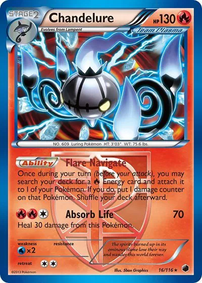 Chandelure (Team Plasma) 