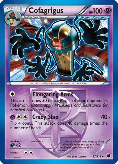 Cofagrigus (Team Plasma) (57) 