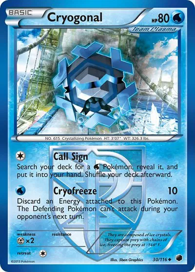 Cryogonal (Team Plasma) 
