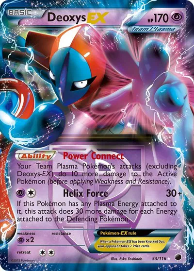 Deoxys EX (Team Plasma) 
