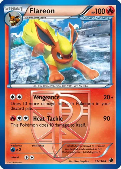 Flareon (Team Plasma) 