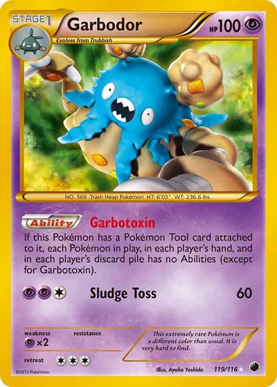 Garbodor (119 Secret Rare) 