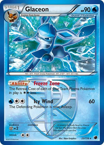 Glaceon (Team Plasma) 