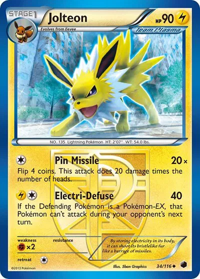 Jolteon (Team Plasma) 