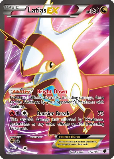 Latias EX (112 Full Art) 