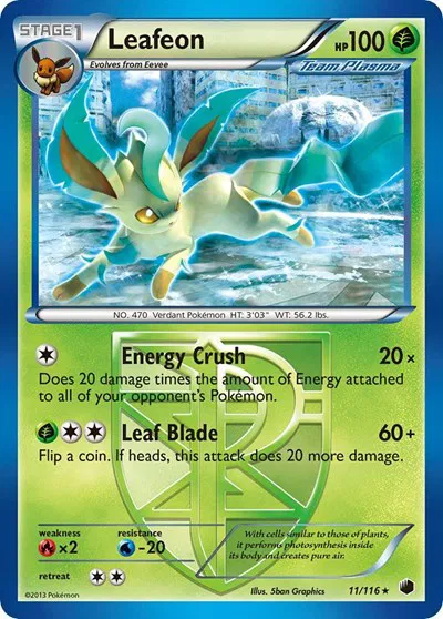 Leafeon (Team Plasma) 
