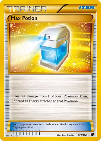 Max Potion (121 Secret Rare) 
