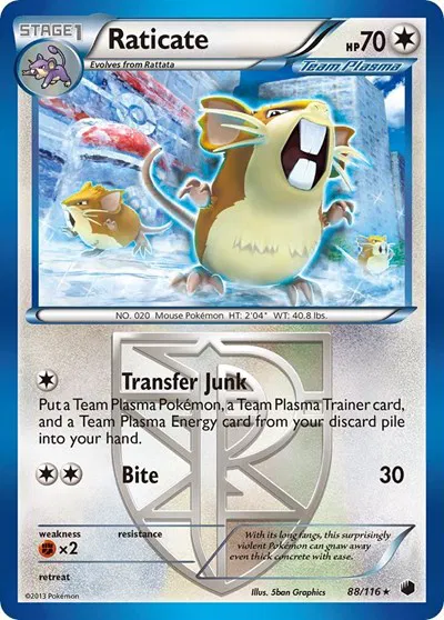 Raticate (Team Plasma) 