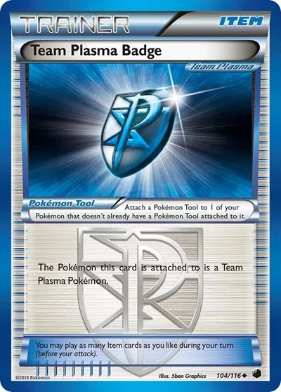 Team Plasma Badge (Team Plasma) 