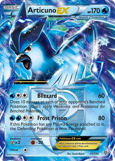 Articuno EX (Team Plasma) 
