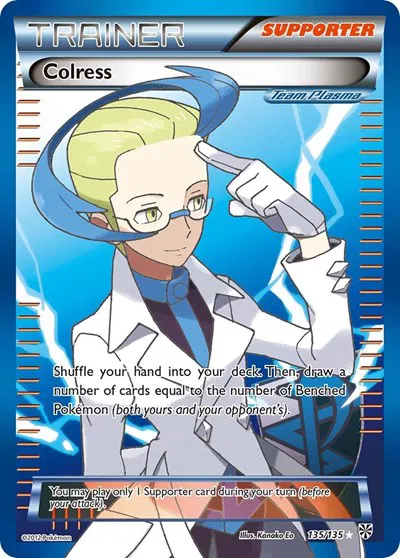 Colress (Team Plasma) (135 Full Art) 