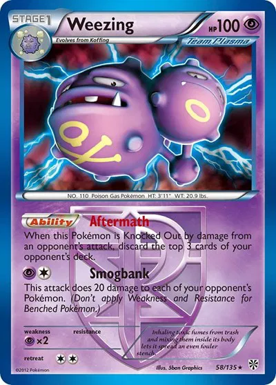 Weezing (Team Plasma) 