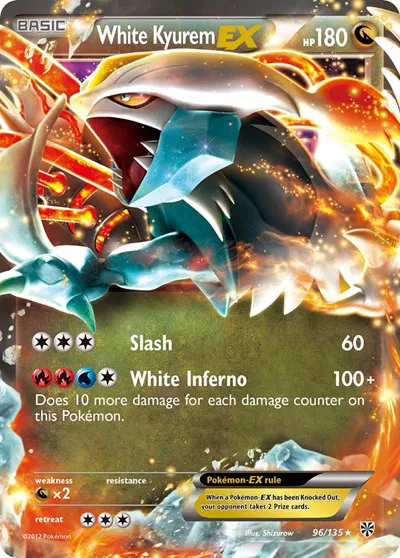 White Kyurem EX 