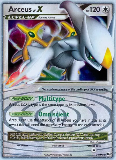 Arceus Lv.X (94) 