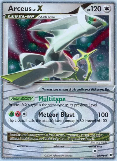 Arceus Lv.X (95) 