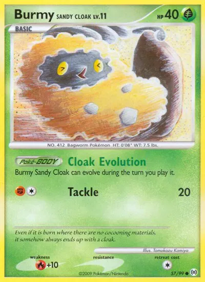 Burmy Sandy Cloak 