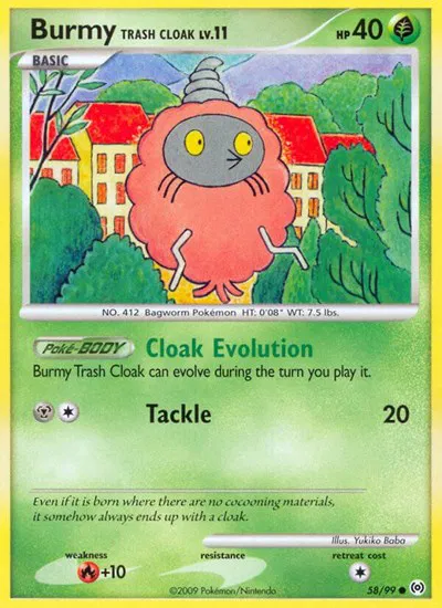 Burmy Trash Cloak 