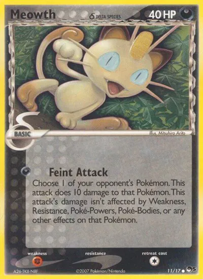 Meowth (Delta Species) 