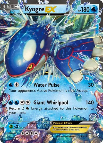 Kyogre EX 