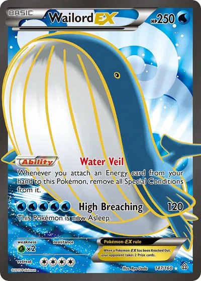 Wailord EX (147 Full Art) 