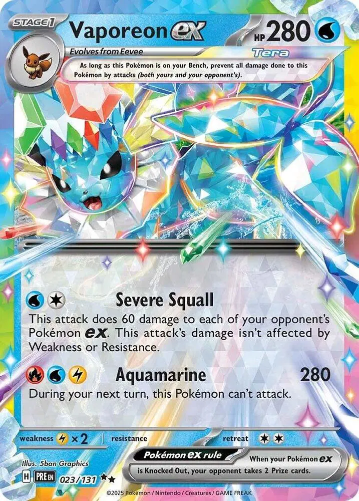 Vaporeon ex 