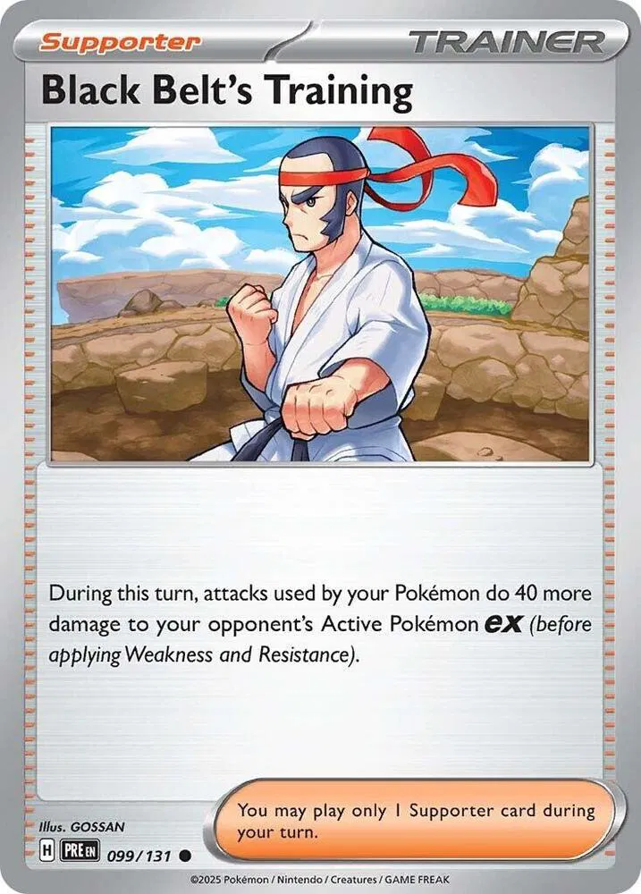 Black Belt's Training 