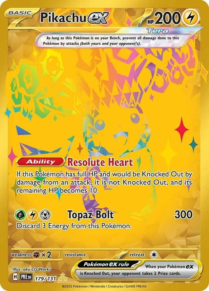 Pikachu ex 